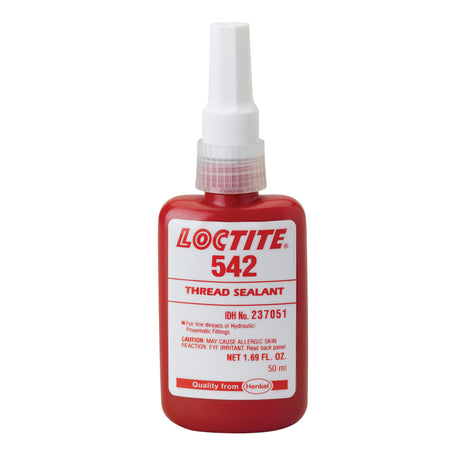 542 Thread Sealant, Bottle, 50 ml, -54° C - 149° C/-65° F - 300° F