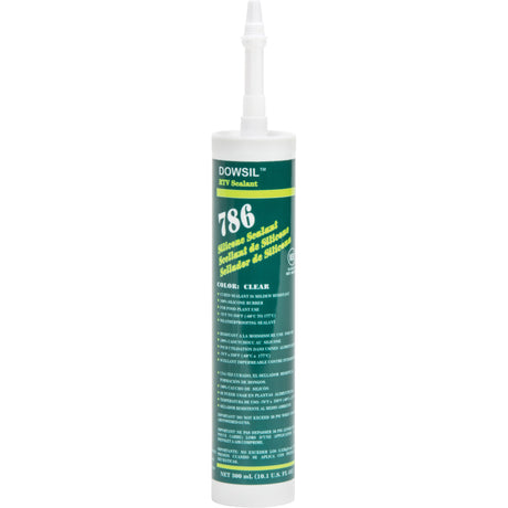 Silicone Sealant, 300 ml, Cartridge, Clear