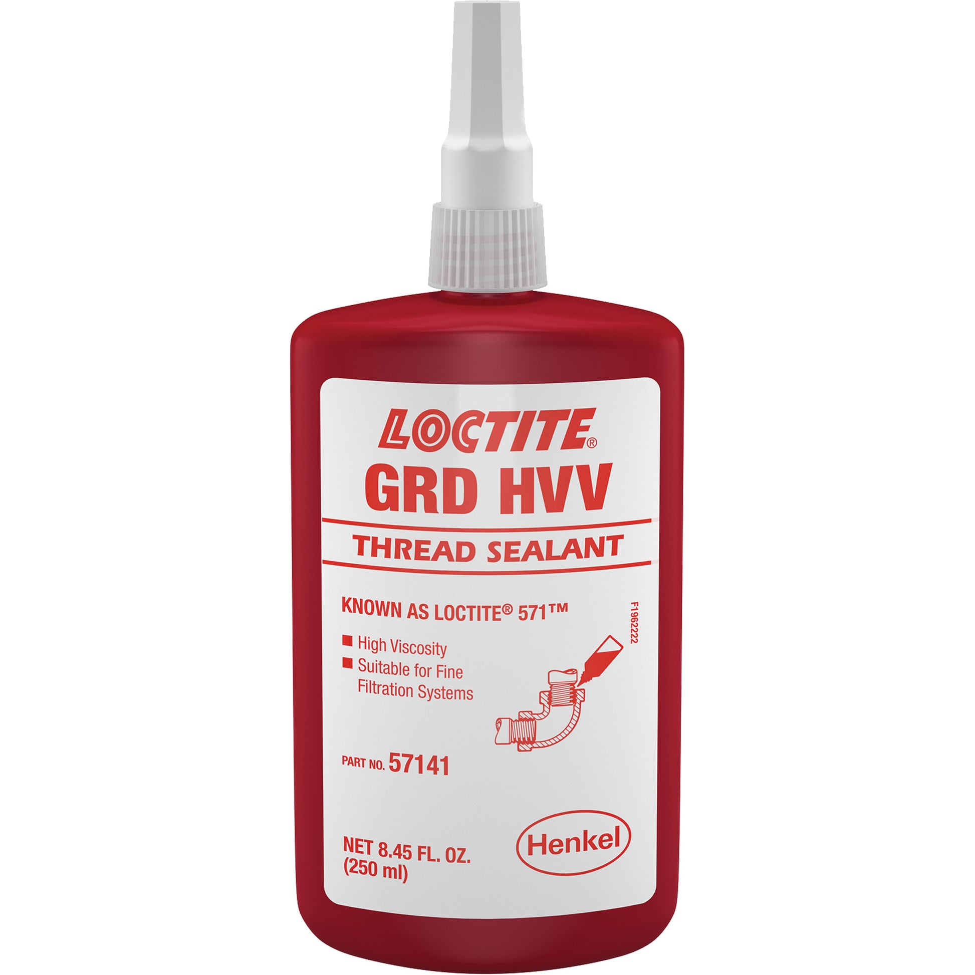 571 Thread Sealant, Bottle, 250 ml, -54° C - 149° C/-65° F - 300° F