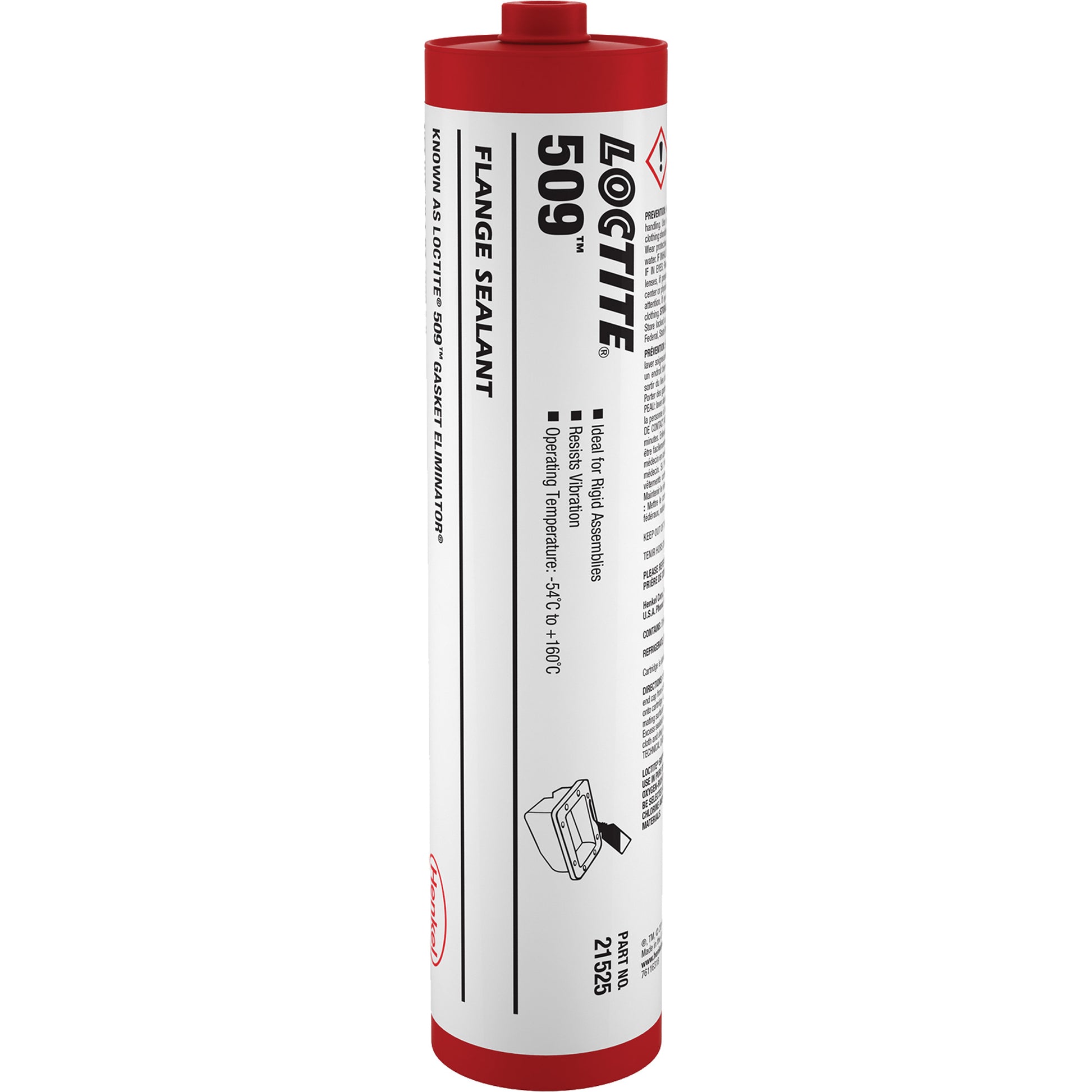 509™ Gasket Eliminator® Flange Sealant, Cartridge, Blue