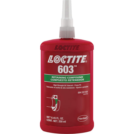 Loctite® 603 Retaining Compound, 250 ml, Bottle, Green