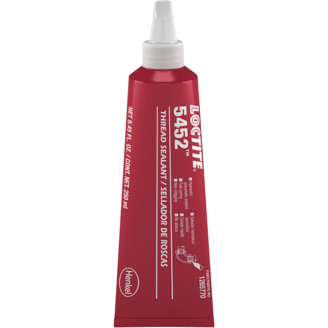 5452 Thread Sealant, Tube, 250 ml, -54° C - 149° C/-65° F - 300° F