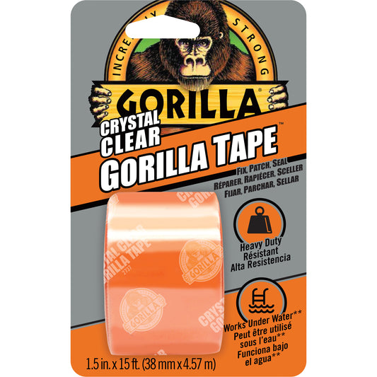 Repair Tape, 38 mm (1-1/2") x 4.5 m (15'), Clear