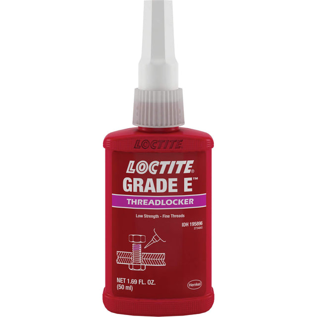 Threadlocker 080 Grade E, Purple, Low, 50 ml, Bottle