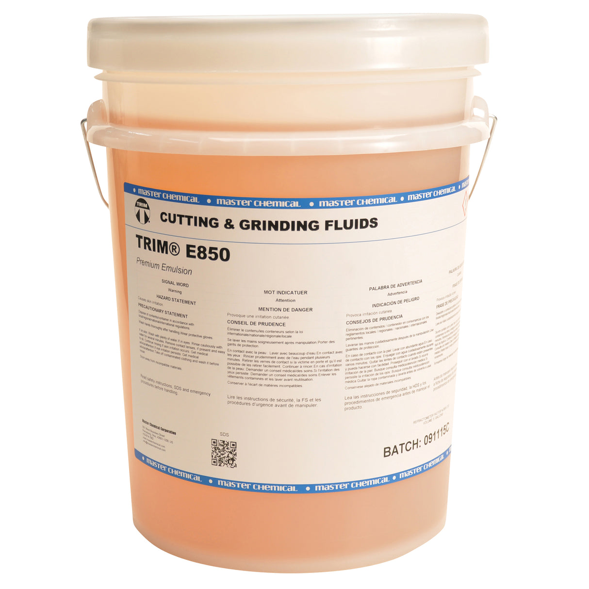 TRIM® E850 Premium Emulsion Coolant, Pail