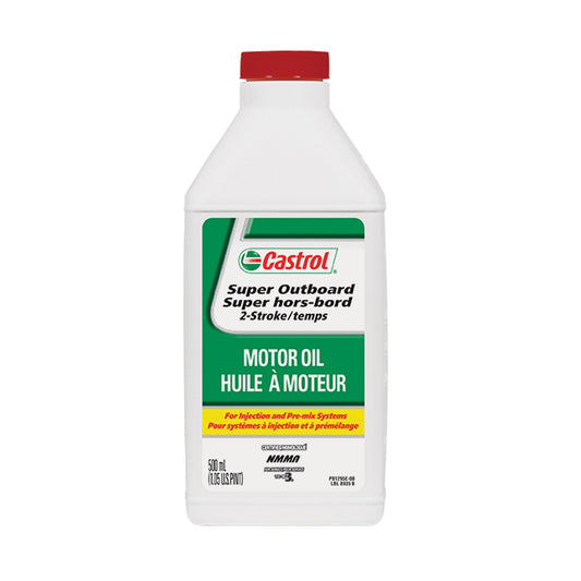 2-Cycle Super Outboard Motor Oil, 500 ml, Bottle
