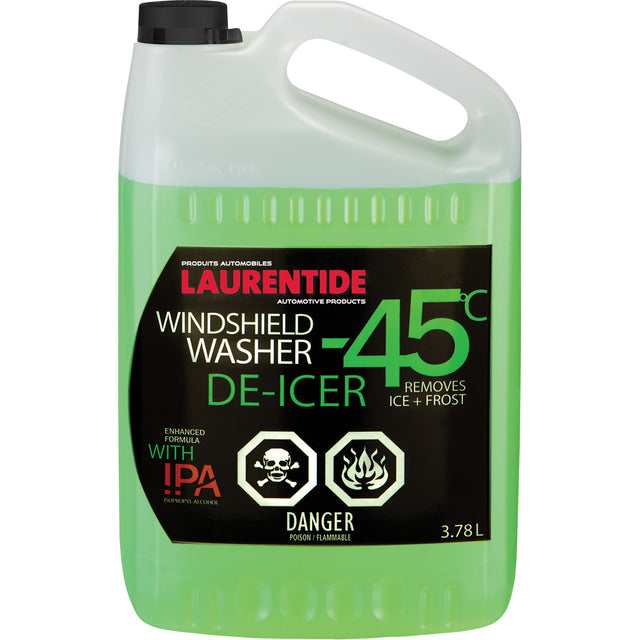 Laurentide Windshield Washer & De-Icer, Jug, 3.78 L