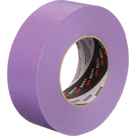 501+ Specialty High-Temperature Masking Tape, 48 mm (2") x 55 m (180'), Purple