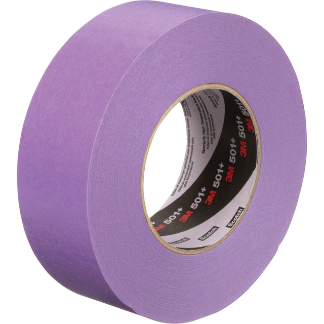 501+ Specialty High-Temperature Masking Tape, 48 mm (2") x 55 m (180'), Purple