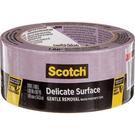 Scotch® Delicate Surface Painter's Tape, 48 mm (1-7/8") x 55 m (180'), Purple