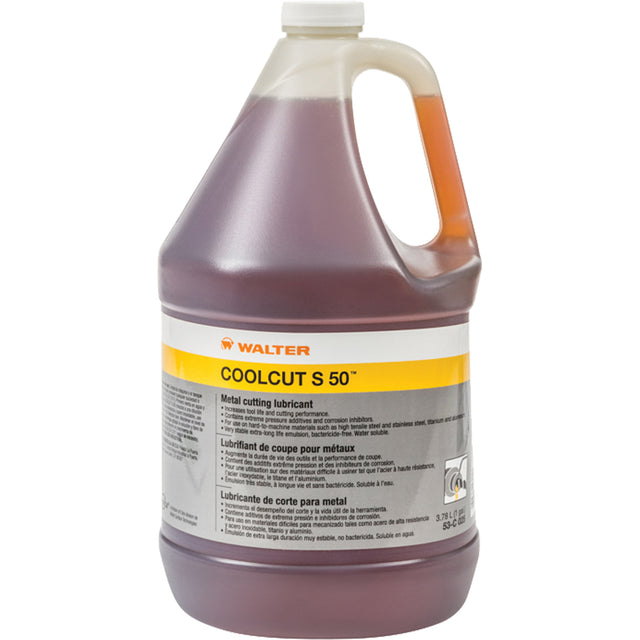 Coolcut S-50™ Water-Miscible Cutting Lubricant, Gallon