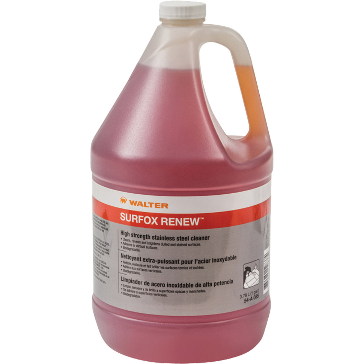 Surfox™ Renew Stainless Steel Cleaner, 3.78 L, Gallon