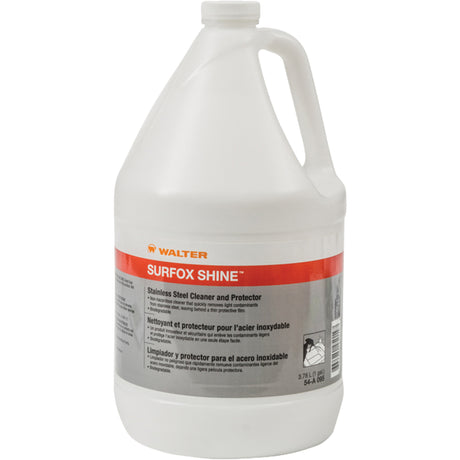 Surfox™ Shine Stainless Steel Cleaner/Protector, 3.78 L, Gallon