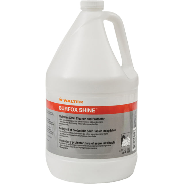 Surfox™ Shine Stainless Steel Cleaner/Protector, 3.78 L, Gallon