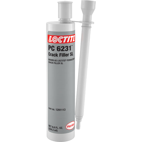 Loctite® Fixmaster® Crack Filler SL, 8.6 fl. oz., Dual Cartridge, Grey