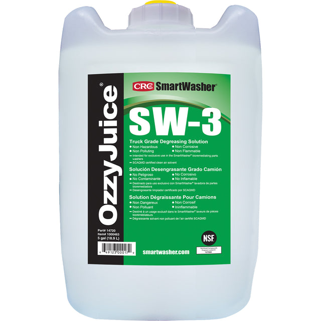 SmartWasher® OzzyJuice® Truck Grade Degreasing Solution, Jug