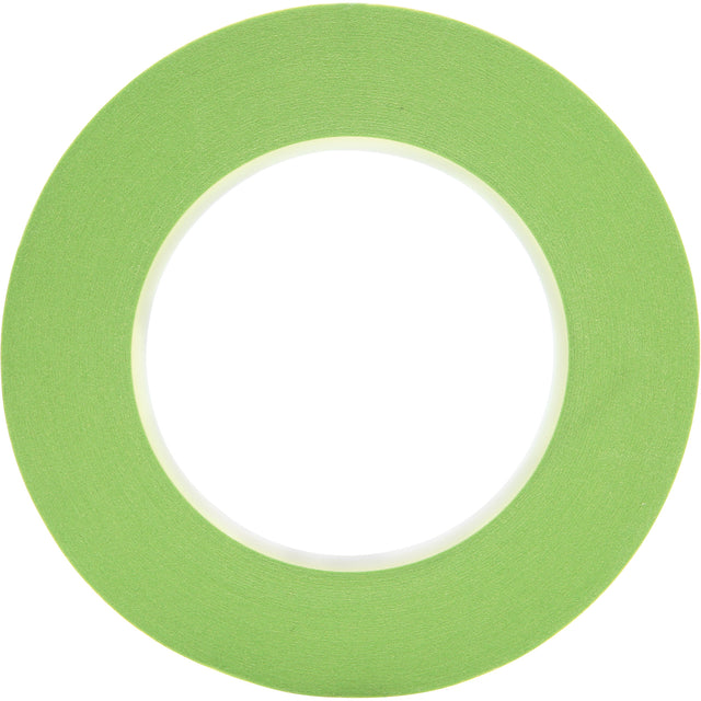 Scotch® 233+ Performance Masking Tape, 3 mm (1/8") x 55 m (180'), Green