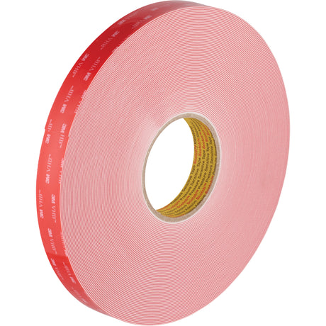 VHB™ Tape, 32.9 m (108') L x 12.7 mm (1/2") W, 45 mils, Acrylic