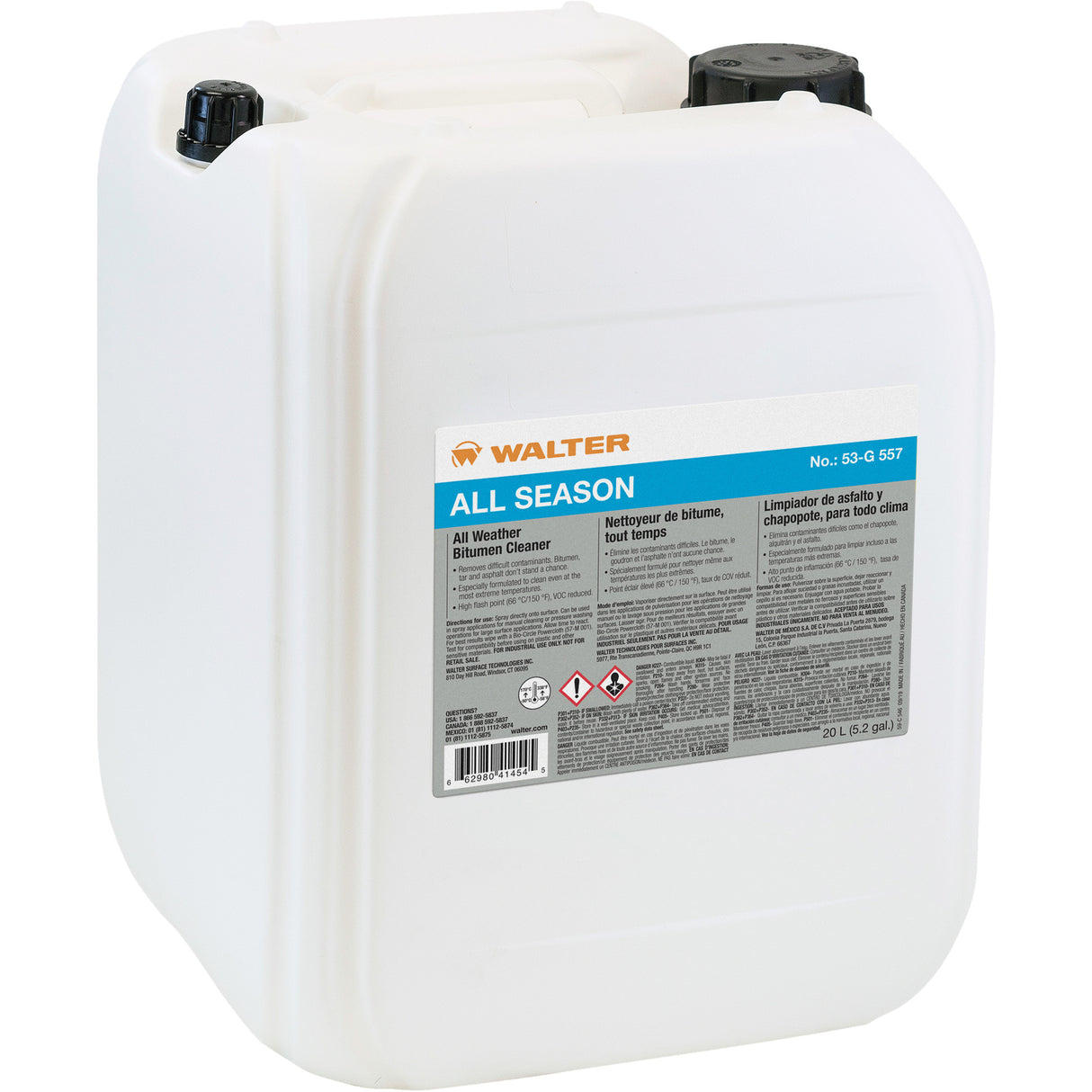 All-Season™ All-Weather Cleaner, 20 L, Pail