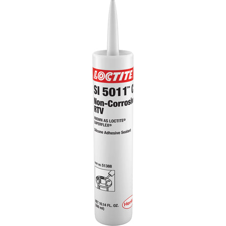 Superflex® SI 5011CL Non-Corrosive RTV Silicone, Cartridge, Clear