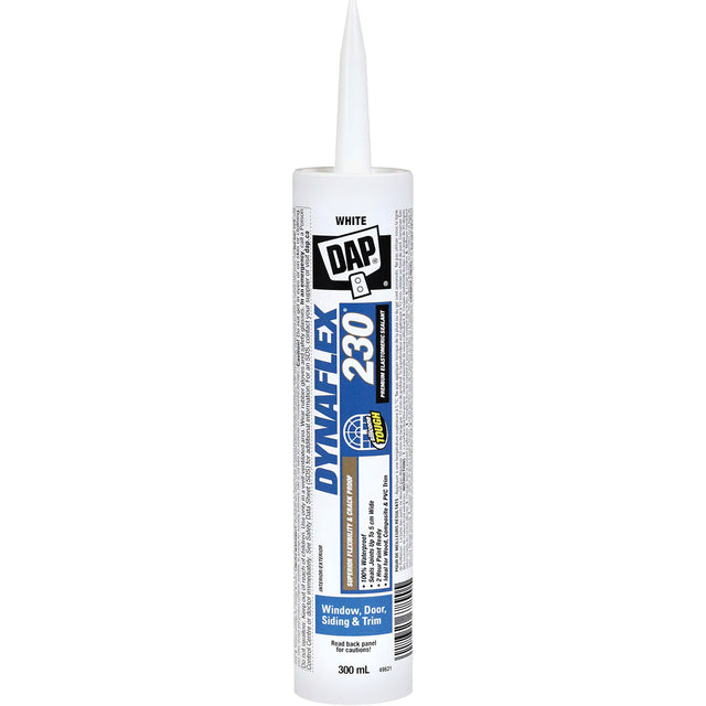 Dynaflex 230® Premium Elastomeric Sealant, 300 ml, Cartridge, White