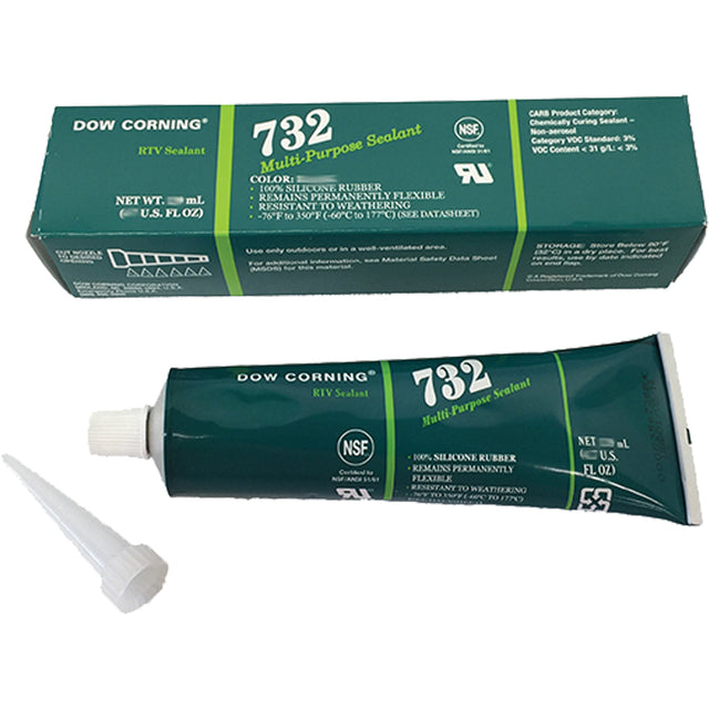 732 Sealant, 90 ml, Tube, White