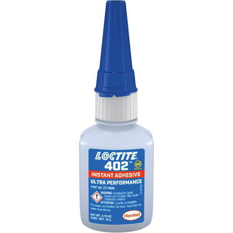 402™ Instant Adhesive, Clear, Bottle, 20 g