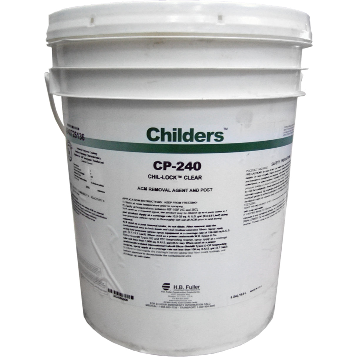 CP-240 Fireproof Wetting Agent, 20 L, Pail, Clear