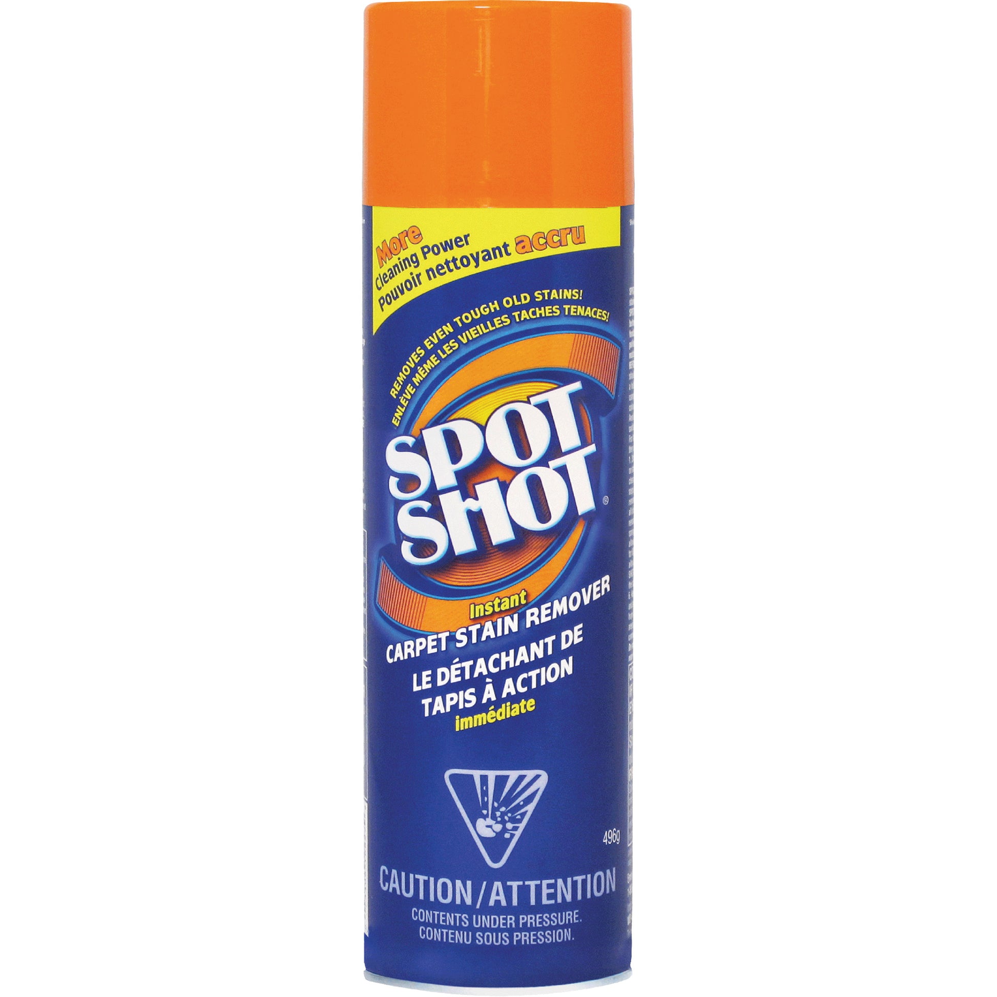Spot Shot® Professional Instant Carpet Stain Remover, 496 g, Aerosol Can