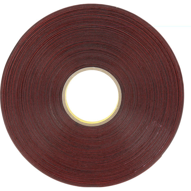 VHB™ Tape, 66 m (216') L x 25.4 mm (1") W, 23 mils, Acrylic