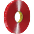 VHB™ Tape, 33 m (108') L x 6.5 mm (1/4") W, 40 mils, Acrylic