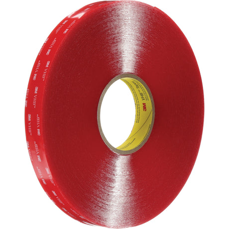 VHB™ Tape, 33 m (108') L x 6.5 mm (1/4") W, 40 mils, Acrylic
