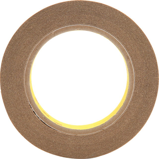 Double-Coated Tape, Polyester, 13 mm (1/2") W x 33 m (108') L, 4 mils Thick