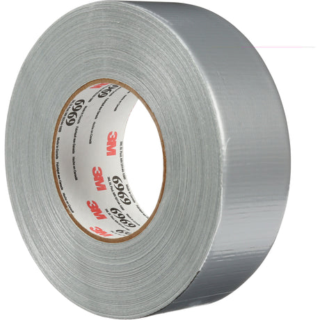 6969 Extra Heavy-Duty Duct Tape, 10.7 mils, Silver, 48 mm (2") x 55 m (180')
