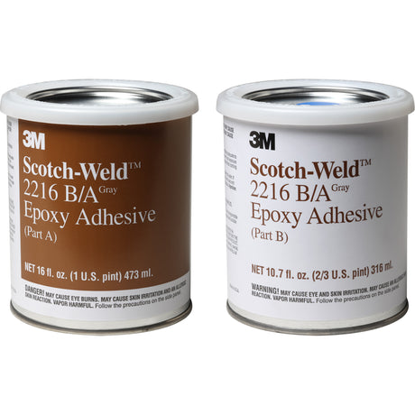 Scotch-Weld™ Adhesive, 32 fl. oz., Kit, Two-Part, Grey