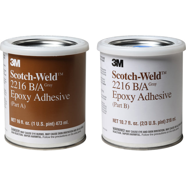 Scotch-Weld™ Adhesive, 32 fl. oz., Kit, Two-Part, Grey