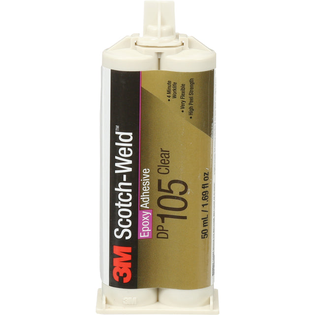Scotch-Weld™ Adhesive, 1.7 fl. oz., Cartridge, Two-Part, Translucent