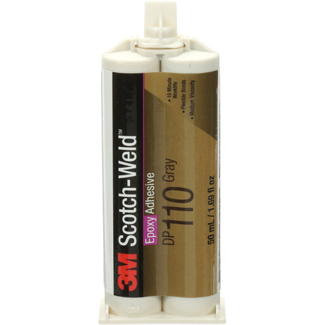 Scotch-Weld™ Adhesive, 1.64 fl. oz., Cartridge, Two-Part, Grey