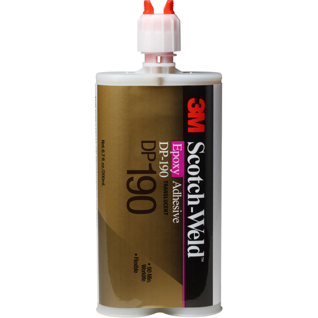 Scotch-Weld™ Adhesive, 200 ml, Cartridge, Two-Part, Translucent