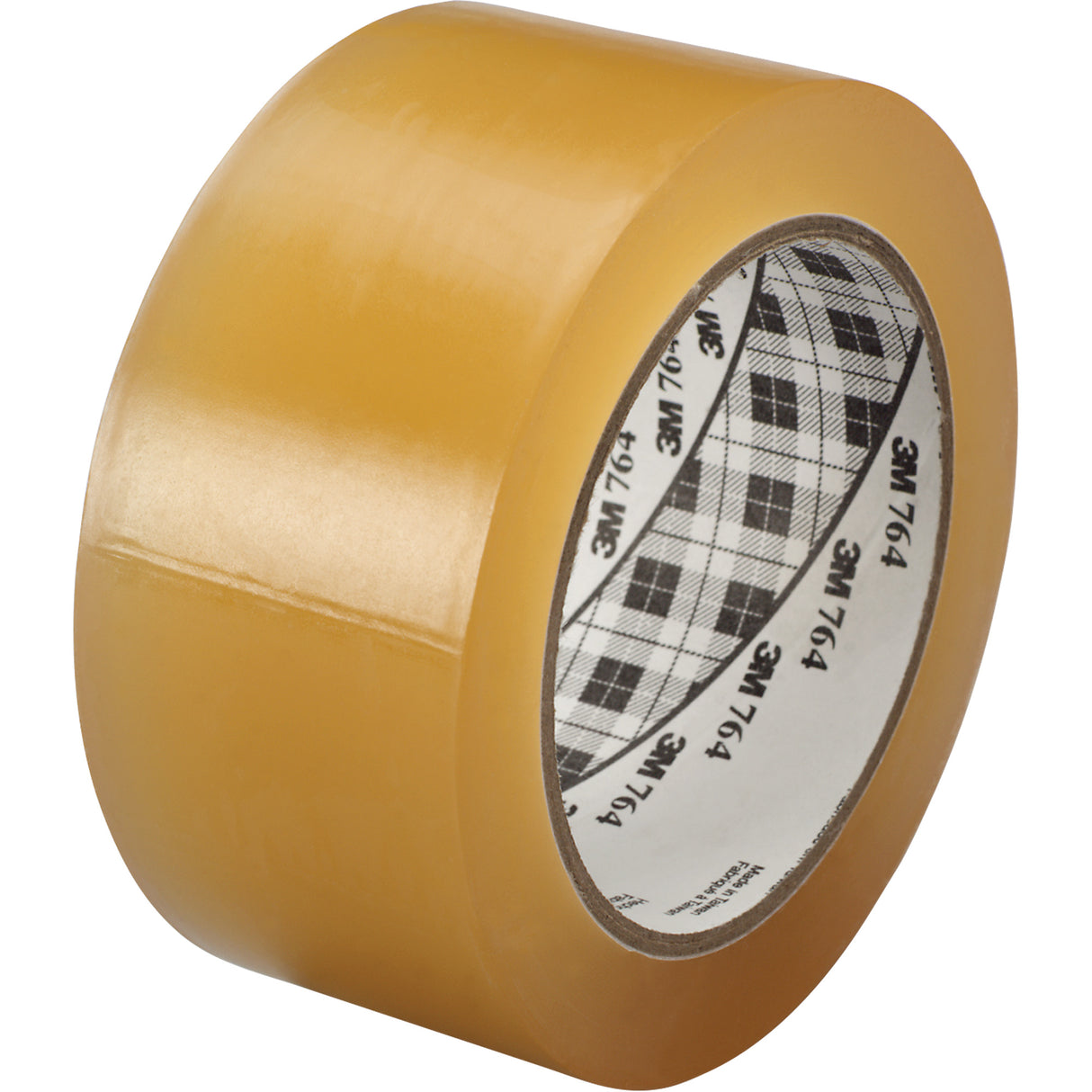 764 General-Purpose Vinyl Tape, 25.4 mm (1") W x 32.9 m (108') L, 5 mils, Clear