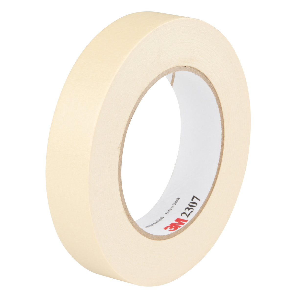 2307 Masking Tape, 24 mm (1") x 55 m (180'), Tan