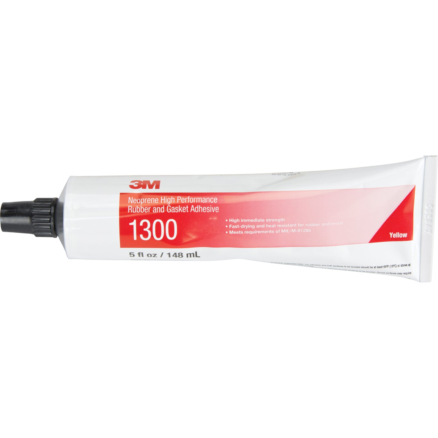 Rubber & Gasket Adhesive, Tube, Yellow