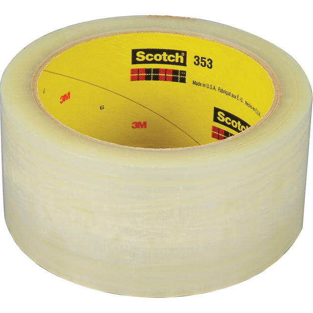 Scotch® Box Sealing Tape, Acrylic Adhesive, 1.9 mils, 48 mm (2") x 50 m (164')
