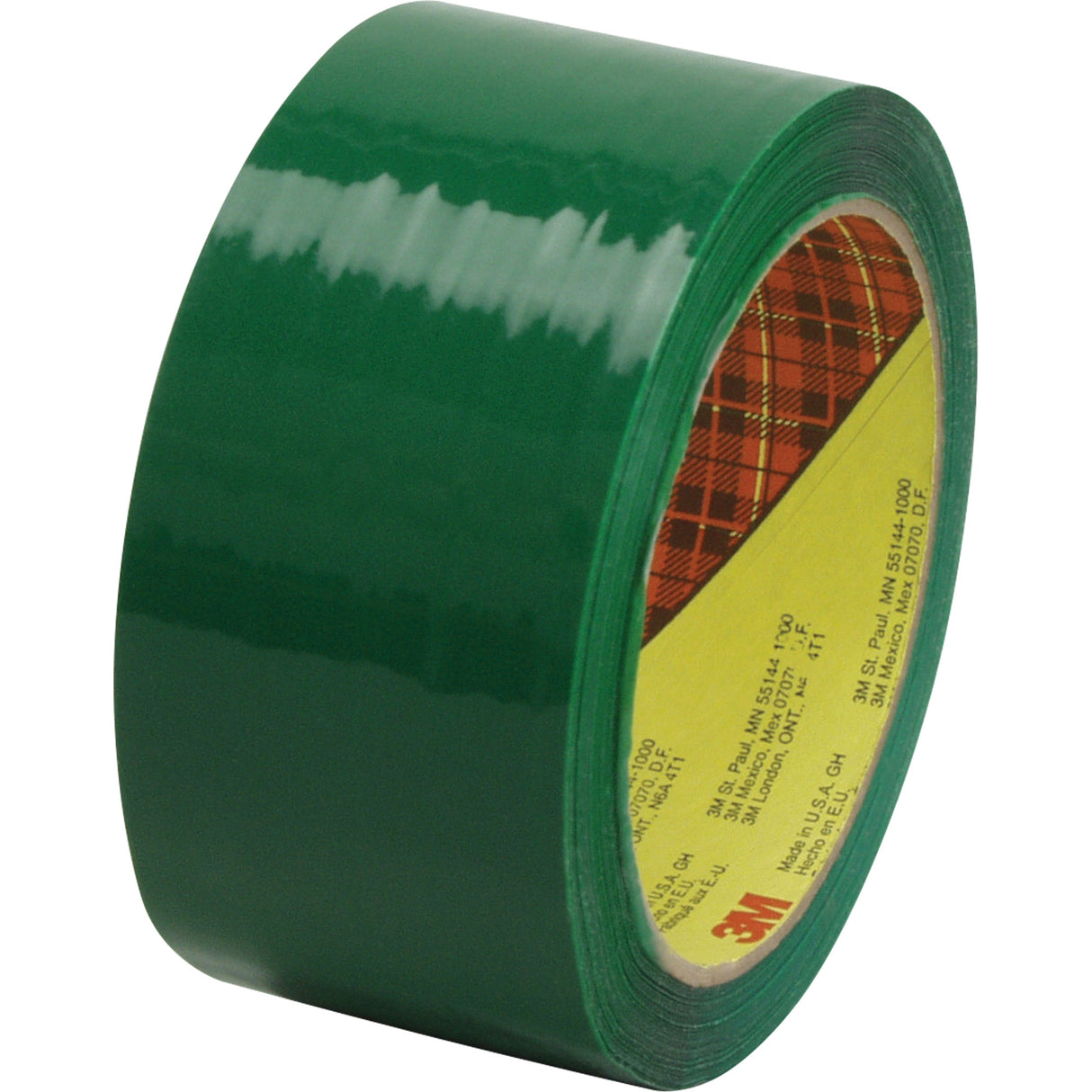 Scotch® Box Sealing Tape, Hot Melt Adhesive, 2.5 mils, 48 mm (2") x 50 m (164')