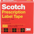 Scotch® Prescription Label Tape, 25.4 mm (1") x 66 m (216'), Clear