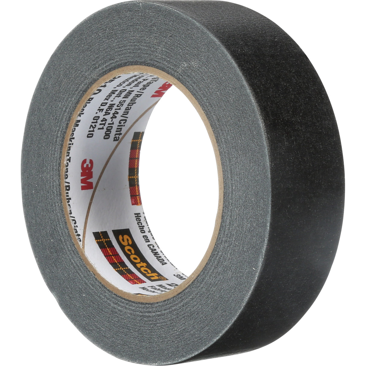 Scotch® Varnished Cambric Tape 2510, 18 mm (3/4") x 54.8 m (180'), Black