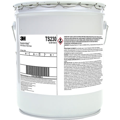 Scotch-Weld™ PUR Adhesive, 5 gal, Pail, Clear