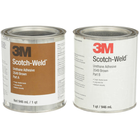 Scotch-Weld™ Urethane Adhesive 3549, 64 fl. oz., Can, Brown