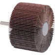 Mounted Flap Wheel, A80 Grit, 3" x 2" x 1/4"