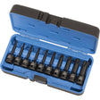 PTB-1210 1/2" Drive Torx® Bit Impact Socket Set, Torx®, 1/2" Drive, 10 Pcs